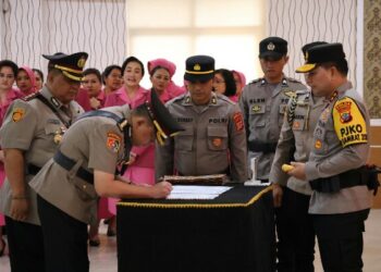 Kapolda Sulut Pimpin Sertijab, 3 Kapolres dan PJU Polda Bergeser, ini daftarnya