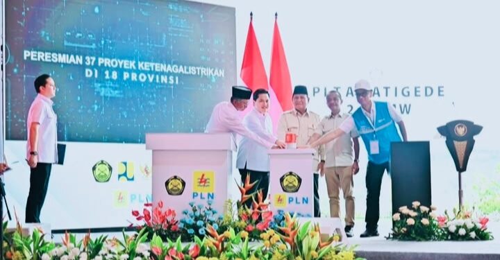 Daftar lengkap 37 proyek strategis ketenagalistrikan, Diresmikan Presiden Prabowo Subianto