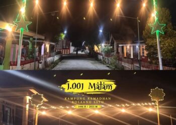 Sangadi Bolaang Satu Sulap Desa Jadi Negeri 1.001 Malam di Wisata Kampung Ramadhan