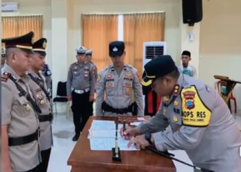 Kapolres Bolmong Rombak Kabinet, Berikut Nama-nama Pejabat Utama Polres Baru