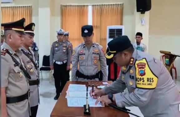 Kapolres Bolmong Rombak Kabinet, Berikut Nama-nama Pejabat Utama Polres Baru