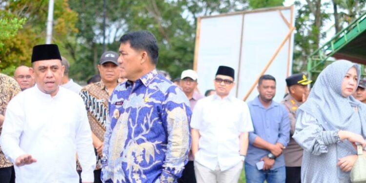 Gubernur Sulut dan Bupati Bolmong Tinjau Lokasi Pembangunan Perguruan Tinggi, ini Lokasinya