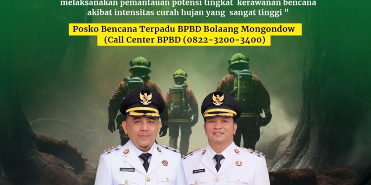 Bupati Yusra Alhabsyi Instruksikan Tanggap Darurat: Pemkab Bolmong Siaga Hadapi Cuaca Ekstrem