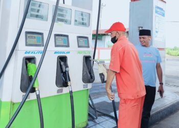 BBM Subsidi Kembali Tersedia di SPBU Tuyat, Supandri: Buah Keseriusan Bupati Yusra dan Wabup Dony