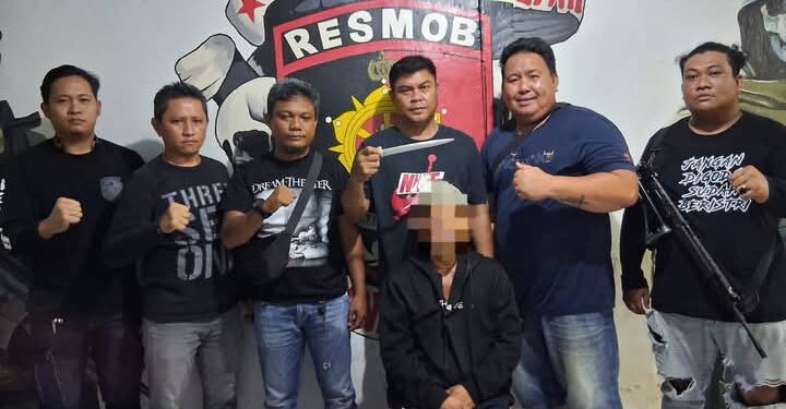 Pelaku Penikaman Dibekuk Polres Bitung: Istri Dianiaya dan Seorang Nelayan Alami Luka Tusuk