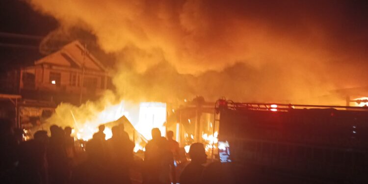 Terungkap! Penyebab Kebakaran di Pasar Lolak Bolmong, Kerugian Capai Ratusan Juta