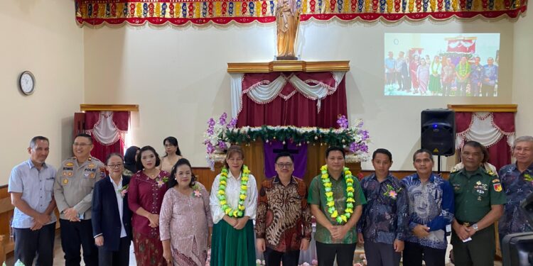 Momen Sakral di Otam Barat, Gereja GMIBM Diresmikan, Dony Lumenta: Jaga Kerukunan