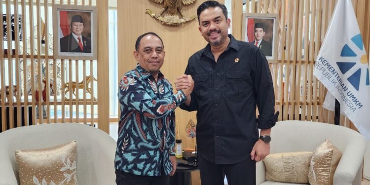 Bupati Bolmong Sambangi Menteri UMKM, Dorong UMKM Lokal Masuk Radar Nasional