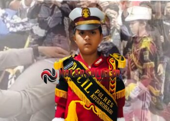 Di Balik Kalungan Bunga ke Kapolda Sulut: Mimpi Javier Bocah Pocil Asal Biga Curi Perhatian