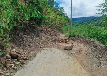 Longsor di Jalan Pindol Bolmong, Mobil Tak Bisa Lewat, Akses Lolak-Dumoga Terganggu