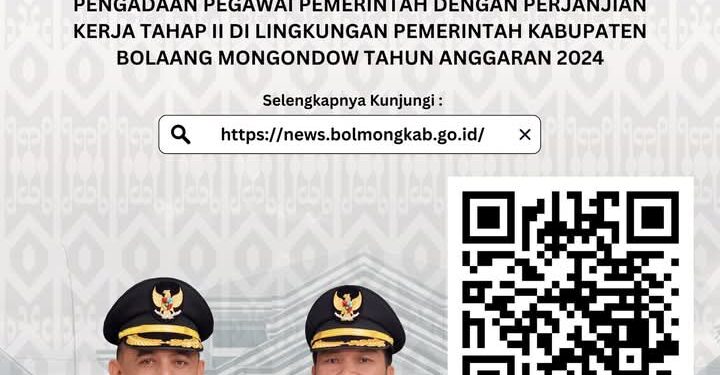 Ini Daftar Nama dan Jadwal Tes CAT 1255 Calon PPPK Bolmong Tahap II 2024