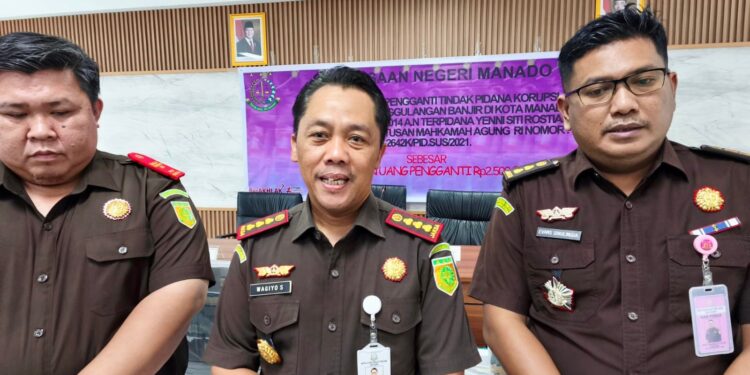 Terpidana Korupsi Balikin Uang Rakyat, Kejari Manado Langsung Setor ke Kas Negara