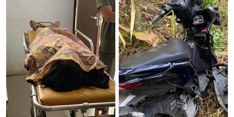 Kronologi Tragis Kecelakaan Tunggal di Bubak Kotamobagu: Korban Tabrak Tiang Listrik