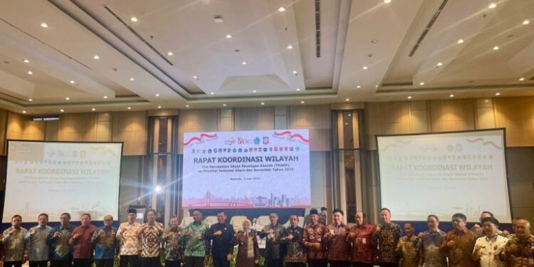 Bupati Yusra Hadiri Rakorwil TPAKD SulutGo, Bolmong Siap Dorong Ekonomi Daerah