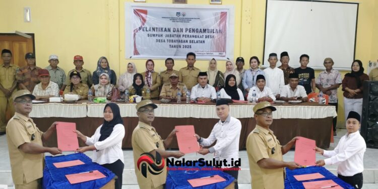 Tiga Anak Muda Duduki Kursi Perangkat Desa Tobayagan Selatan, Disebut Mesin Baru Pembangunan