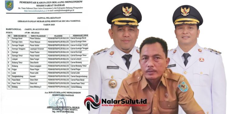 Ini lokasi GPM Serentak di 15 Kecamatan se-Bolmong, Kepala DKP: Yusra-Dony All Out Dukung