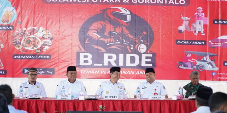 Bupati Iskandar Resmikan Aplikasi B-RIDE, Bukti Anak Bolsel Mampu Berinovasi di Era Digital