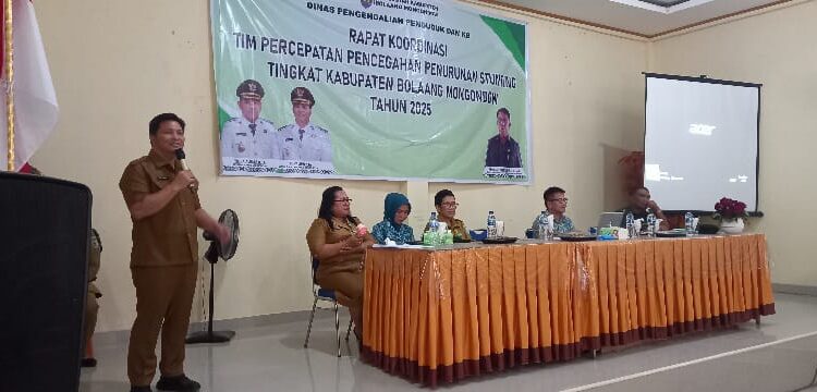 Wabup Dony Lumenta: Validasi Data Jadi Kunci, Bolmong Targetkan Angka Stunting Turun di 2026