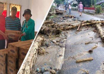 Banjir Bolmong Bikin Warga Krisis Air, Tonny Tumbelaka Langsung Gerak Cepat Kirim Bantuan