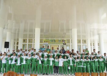 Bupati Yusra Lepas 117 Atlet Porprov Sulyt: Bolmong Andalkan Kekuatan Putra-Putri Daerah