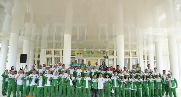 Bupati Yusra Lepas 117 Atlet Porprov Sulyt: Bolmong Andalkan Kekuatan Putra-Putri Daerah