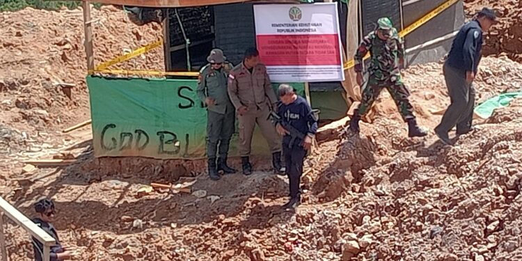 Tim Gabungan Geledah Kawasan Konsesi PT JRBM, Bongkar Markas Tambang Ilegal di Bolsel
