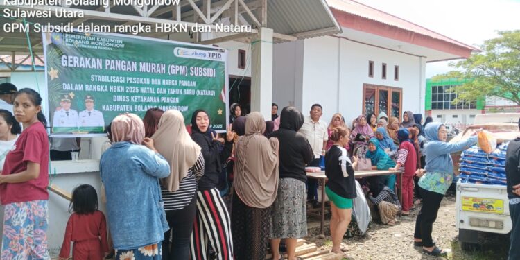 Jelang Nataru, GPM Subsidi Bolmong Diserbu: Pemerintah Terapkan Skema Prioritas Baru