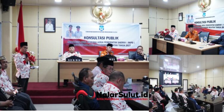 Babak Baru Pembangunan Bolsel Dimulai, Iskandar Kamaru Buka Konsultasi Publik Ranwal RKPD 2027