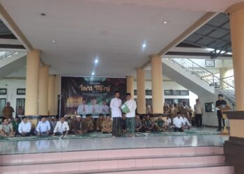 Gema Isra Miraj Menggetarkan Kantor Bupati Bolmong, Yusra: Toleransi Jadi Kekuatan Daerah