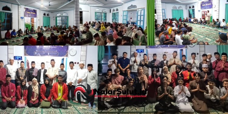 Jelang Ramadan, Mahasiswa KKD IAI Muhammadiyah dan Pemuda Bongkudai Barat Satukan Umat Lewat Isra Mi’raj