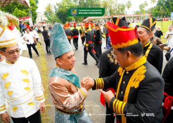 80 Tahun Api Perjuangan! Yusra Alhabsyi Hadiri Upacara Heroik Peristiwa Merah Putih di Manado