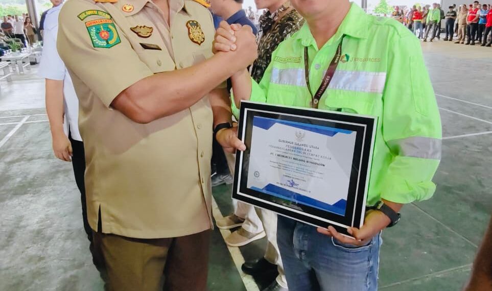 Hattrick K3 2026, PT JRBM Borong Tiga Penghargaan dari Gubernur Yulius Selvanus