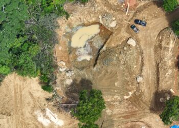 Tambang Ilegal Gempur Hutan Motandoi Bolsel, Ekskavator dan Bahan Kimia Ancam Sumber Air