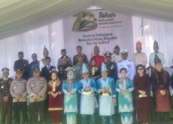 HUT Bolmong ke-72, Yusra–Dony Gaungkan Semangat Kolaborasi Wujudkan Bolmong Juara