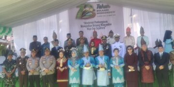 HUT Bolmong ke-72, Yusra–Dony Gaungkan Semangat Kolaborasi Wujudkan Bolmong Juara