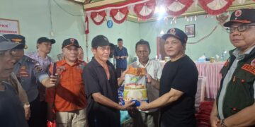 Duka Dumoga Tenggara, Dony Lumenta Hadir di Tengah Bencana, Bantuan Disalurkan untuk Warga