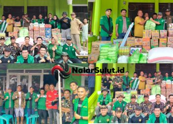 Banjir Menerjang, Solidaritas Menguat: Ansor Bolmong Hadir Ringankan Beban Warga Solimandungan