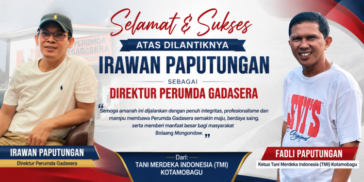 Fadli Paputungan Sambut Direktur Baru Perumda Gadasera: Yusra-Dony Sedang Siapkan Lompatan Besar BUMD