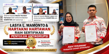 Prestasi Gemilang, Dua ASN Bolsel Tuai Pujian Usai Raih Sertifikasi Bergengsi KPK RI
