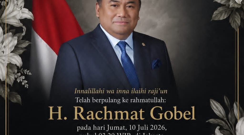 Rachmat Gobel Meninggal Dunia, Gorontalo Kehilangan Putra Terbaik Bangsa