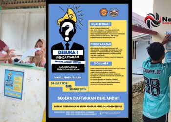 Pintu Regenerasi Terbuka, BP2U Resmi Buka Pendaftaran Bakal Calon Ketua Karang Taruna Tobayagan Selatan
