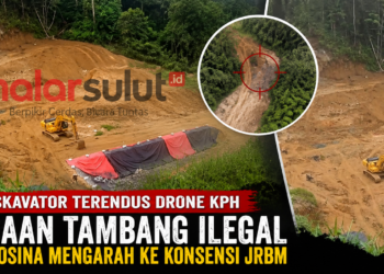 KPH Bongkar Jejak Tambang Ilegal di Lokosina, Ekskavator Terendus dan Pemodal Diburu