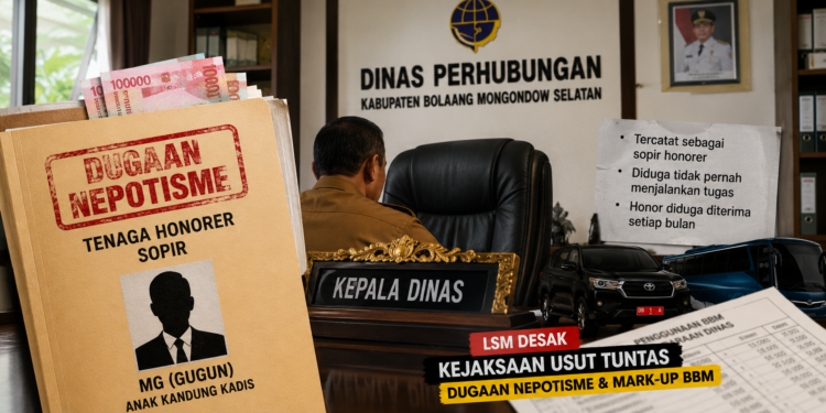 Anak Kadis Dishub Bolsel Diduga Jadi Honorer ‘Siluman’, LSM Desak Kejaksaan Usut Tuntas