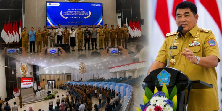 Yusra-Dony Bawa Bolmong ke Puncak, Nilai Ombudsman Tertinggi se-Sulut Tuai Apresiasi Gubernur