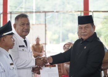 Jelang Pilsang Serentak, Wabup Bolsel Pasang 3 Pagar untuk Pj Sangadi: Netral, Akuntabel, Kerja