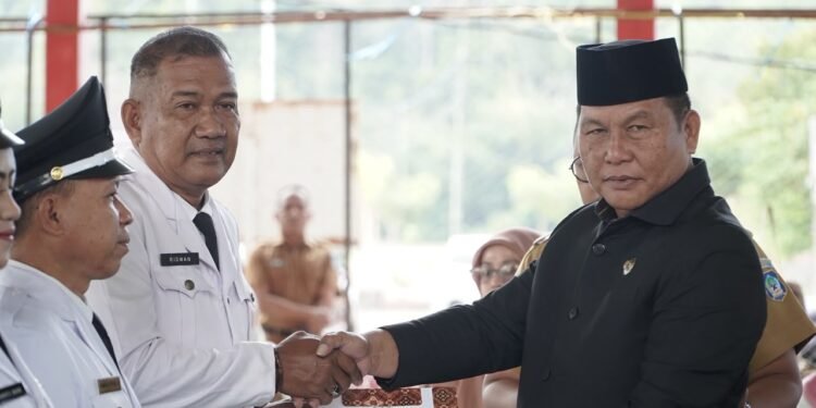 Jelang Pilsang Serentak, Wabup Bolsel Pasang 3 Pagar untuk Pj Sangadi: Netral, Akuntabel, Kerja