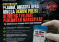 Isu Orang Penting dan Oknum Polisi Diduga Main Sabu Mencuat, Tes Urine Pejabat Bolsel Mendesak