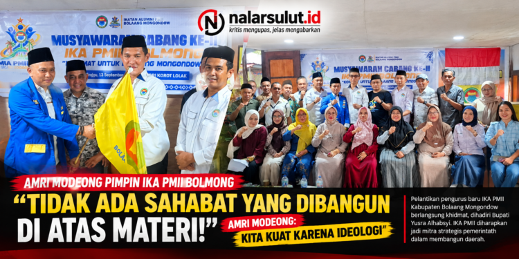 Amri Modeong Kobarkan Semangat IKA PMII: Persahabatan Tak Dibangun dengan Materi