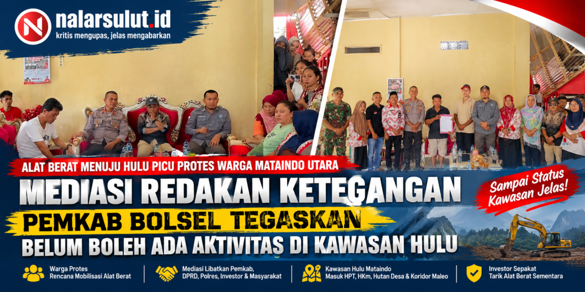 Hulu Mataindo Memanas, Ekskavator Diprotes Warga, DPRD Turun, Alat Berat Akhirnya Ditarik