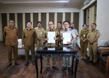 Gebrakan Yusra-Dony di Sektor Pertanahan, Pemkab Bolmong Resmi Gandeng ATR/BPN